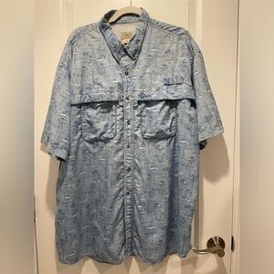 L.L.Bean fishing shirt men’s Tall size XX Large